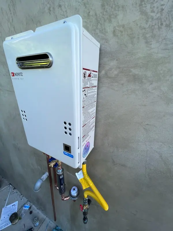 Tankless water heater installation for Duxbury homes